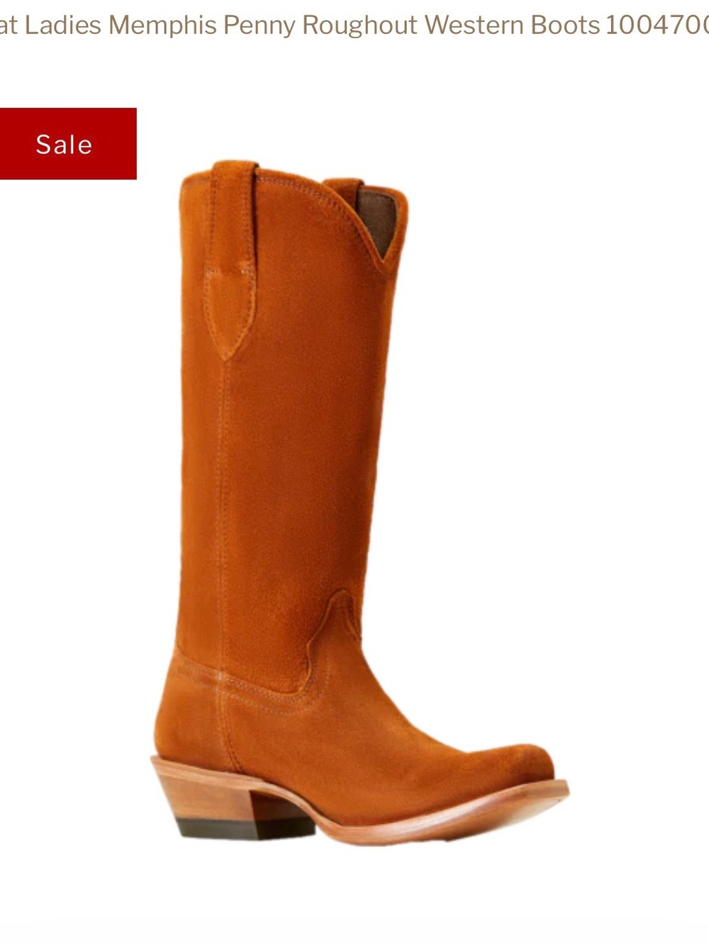 Ariat Memphis Penny Roughout